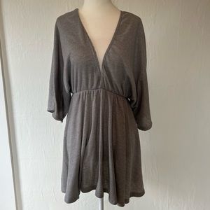 Loose airy gray dress